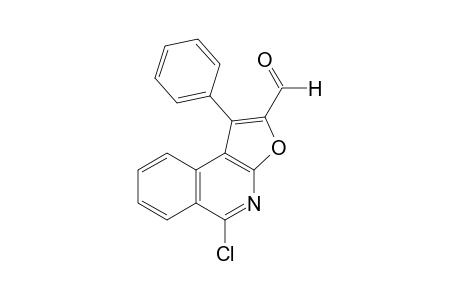 5-chloro-1-phenylfuro[2,3-c]isoquinoline-2-carboxaldehyde