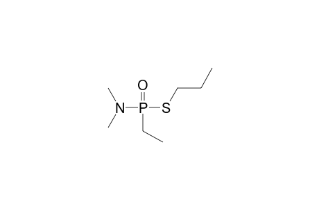 S-propyl P-ethyl-N,N-dimethylphosphonamidothioate