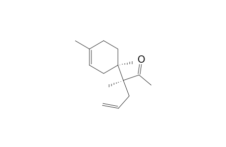 5-Hexen-2-one, 3-(1,4-dimethyl-3-cyclohexen-1-yl)-3-methyl-, (R*,S*)-(.+-.)-