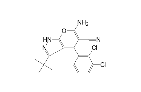 6-amino-3-tert-butyl-4-(2,3-dichlorophenyl)-1,4-dihydropyrano[2,3-c]pyrazole-5-carbonitrile