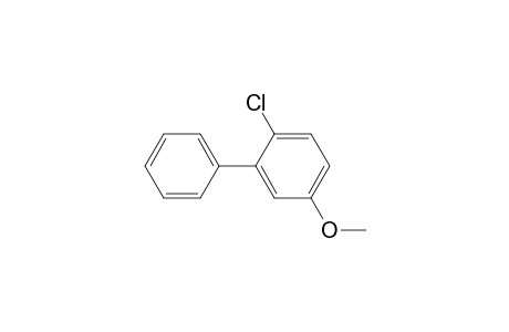 1-Chloranyl-4-methoxy-2-phenyl-benzene