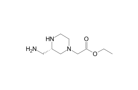 (-)-Ethyl 2-[(3S)-3-(aminomethyl)piperazin-1-yl]acetate
