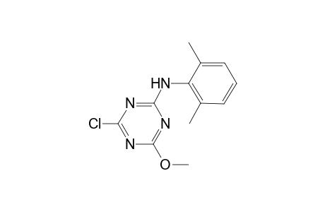 (4-chloro-6-methoxy-[1,3,5]triazin-2-yl)-(2,6-dimethyl-phenyl)-amine
