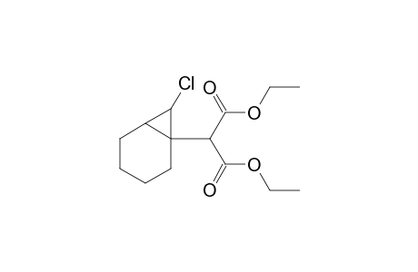 2-(7-Chloro-6-bicyclo[4.1.0]heptanyl)propanedioic acid diethyl ester