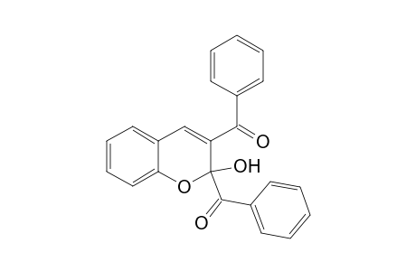 Methanone, (2-hydroxy-2H-1-benzopyran-2,3-diyl)bis[phenyl-