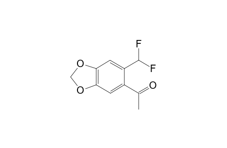 1-(6-(difluoromethyl)benzo[d][1,3]dioxol-5-yl)ethanone