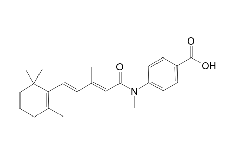 4-[methyl-[(2E,4E)-3-methyl-1-oxo-5-(2,6,6-trimethyl-1-cyclohexenyl)penta-2,4-dienyl]amino]benzoic acid