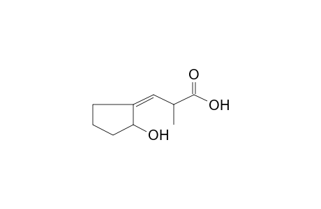 (3Z)-2-methyl-3-(2-oxidanylcyclopentylidene)propanoic acid