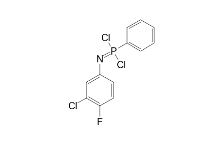 PHENYL-(3-CHLOR-4-FLUOR-PHENYLIMIDO)-PHOSPHONIC-ACID,DICHLORIDE