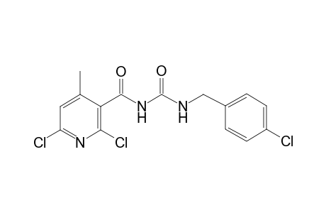 1-(4-Chloro-benzyl)-3-(2,6-dichloro-4-methyl-pyridine-3-carbonyl)-urea