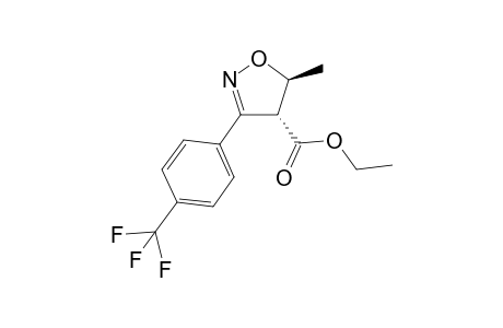 Ethyl 3-(4-trifluoromethylphenyl)-4,5-dihydroisoxazole-5-methyl-4-carboxylate