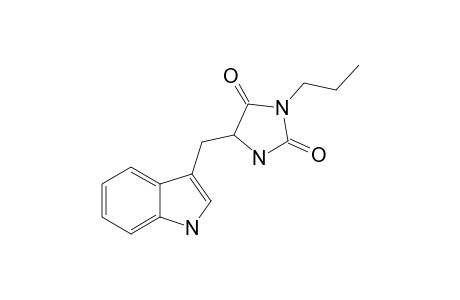 3-PROPYL-5-(3-INDOLYL-METHYL)-HYDANTOIN