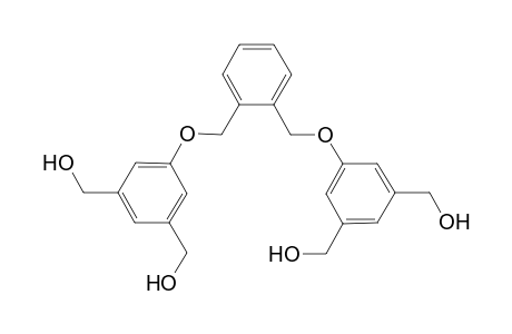 .alpha.,.alpha.'-Bis(3,5-bis(hydroxymethyl)phenoxy)-p-xylene