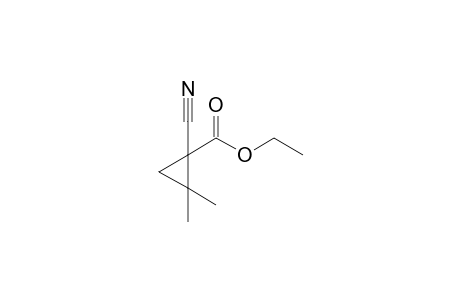 Ethyl 1-cyano-2,2-dimethylcyclopropane-1-carboxylate