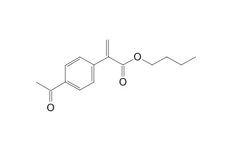 butyl 2-(4-acetylphenyl)prop-2-enoate