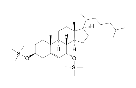 5-Cholestene-3b,7a-diol TMS derivative