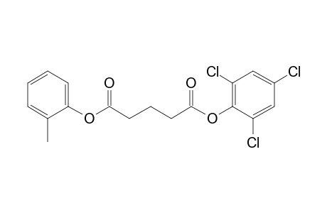 Glutaric acid, 2,4,6-trichlorophenyl 2-methylphenyl ester