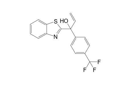 1-(1,3-Benzothiazol-2-yl)-1-[4-(trifluoromethyl)phenyl]-2-propen-1-ol