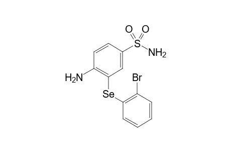 4-amino-3-((2-bromophenyl)selenyl)benzenesulfonamide