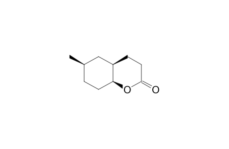 (4aS,6S,8aR)-(+)-6-Methyloctahydro-2H-1-benzopyran-2-one