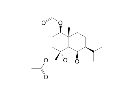 1.beta.,15-Diacetoxy-4.alpha.,6.beta.-dihydroxy-eudesmane