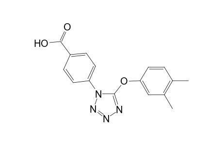 4-[5-(3,4-dimethylphenoxy)-1,2,3,4-tetrazol-1-yl]benzoic acid