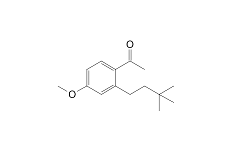 1-[2-(3,3-Dimethylbutyl)-4-methoxyphenyl]ethanone
