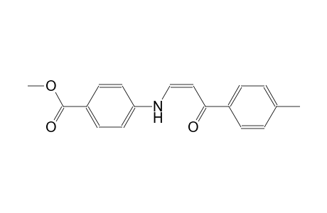 methyl 4-{[(1Z)-3-(4-methylphenyl)-3-oxo-1-propenyl]amino}benzoate