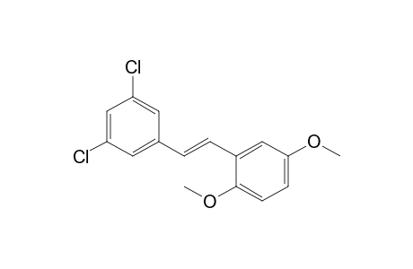 1,3-bis(chloranyl)-5-[(E)-2-(2,5-dimethoxyphenyl)ethenyl]benzene