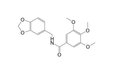 benzamide, N-(1,3-benzodioxol-5-ylmethyl)-3,4,5-trimethoxy-