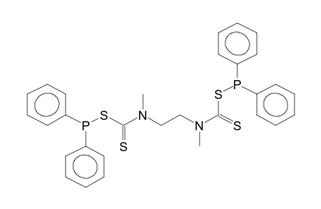 N,N'-DIMETHYL-N,N'-BIS(DIPHENYLPHOSPHINODITHIOCARBONYL)ETHYLENE-1,2-DIAMINE