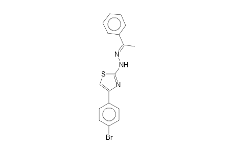 4-(4-bromophenyl)-N-[(E)-1-phenylethylideneamino]-1,3-thiazol-2-amine