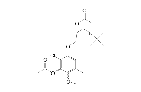 Bupranolol-M (HO-methoxy-) 2AC