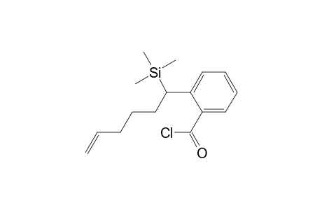 2-(1-trimethylsilylhex-5-enyl)benzoyl chloride