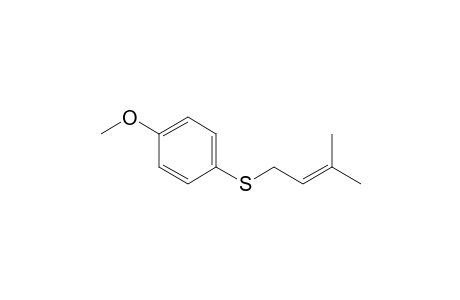 (4-Methoxyphenyl)(3-methylbut-2-en-1-yl)sulfane