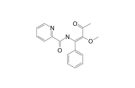 (E)-N-(2-METHOXY-3-OXO-1-PHENYLBUT-1-ENYL)-PICOLINAMIDE