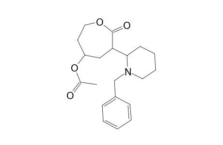 (3RS,5SR)-5-Acetoxy-3-[(2SR)-N-benzylpiperidin-2-yl]oxepan-2-one