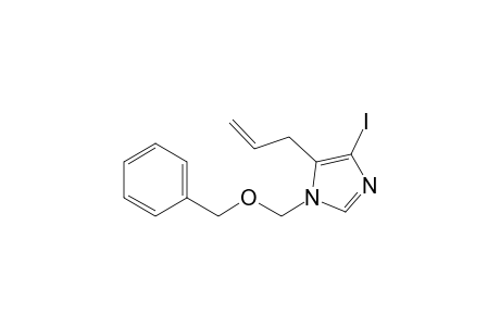 5-Allyl-1-benzyloxymethyl-4-iodoimidazole