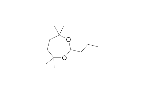 1,3-Dioxepane, 4,4,7,7-tetramethyl-2-propyl-