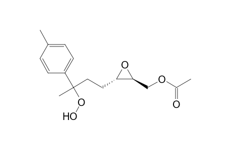 [(2S,3S)-3-[3-(dioxidanyl)-3-(4-methylphenyl)butyl]oxiran-2-yl]methyl ethanoate