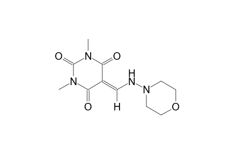 1,3-dimethyl-5-[(4-morpholinylamino)methylene]-2,4,6(1H,3H,5H)-pyrimidinetrione