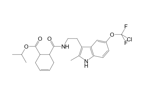 6-[2-[5-[chloro(difluoro)methoxy]-2-methyl-1H-indol-3-yl]ethylcarbamoyl]cyclohex-3-ene-1-carboxylic acid isopropyl ester