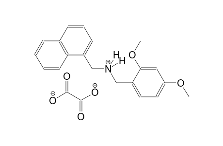 N-(2,4-dimethoxybenzyl)-1-(naphthalen-1-yl)methanaminium oxalate