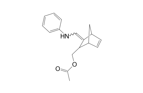 2-(Acetoxymethyl)-3-(anilinomethylene)bicyclo[2.2.1]hepta-2,5-diene