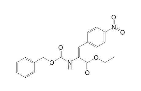 (E)-Ethyl 2-(benzyloxycarbonylamino)-3-(4-nitrophenyl)prop-2-enoate