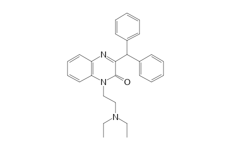 1-[2-(diethylamino)ethyl]-3-(diphenylmethyl)-2(1H)-quinoxalinone