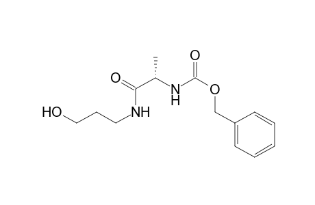 N(2)-(Benzyloxycarbonyl)-N(1)-(hydroxypropyl)alaninamide