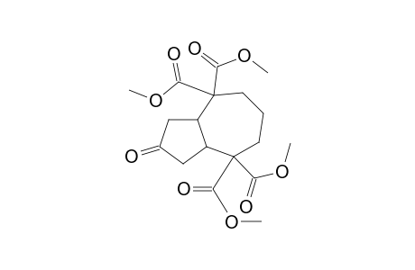 4,4,8,8(1H,5H)-Azulenetetracarboxylic acid, hexahydro-2-oxo-, tetramethyl ester, trans-