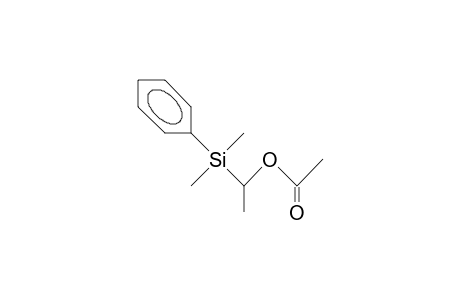 (1-Acetoxy-ethyl)-dimethyl-phenyl-silane