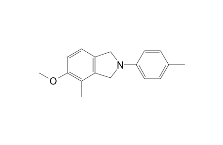 5-Methoxy-4-methyl-2-(4-methylphenyl)-1,3-dihydroisoindole